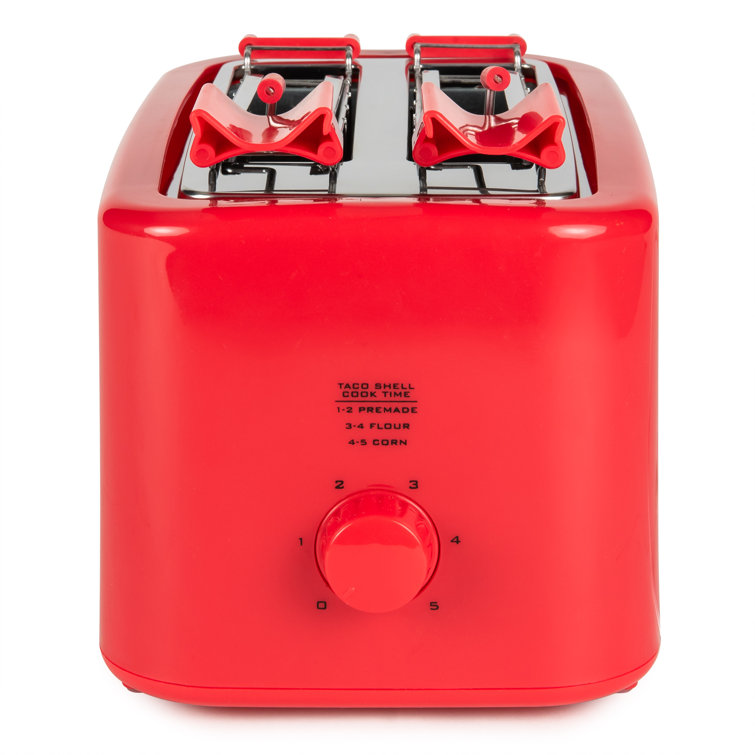 Taco Tuesday Crispy Taco Toaster, Works With Corn and Flour Tortillas